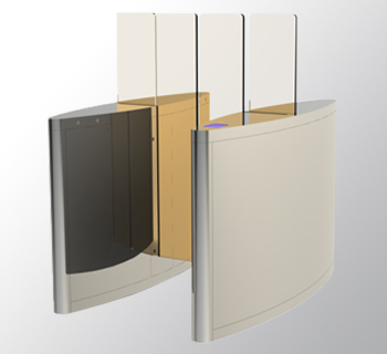 豪华桥式圆弧平移闸ZRZN-JW638