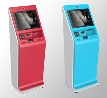 弧形自助售取票终端ZRZN-JW268